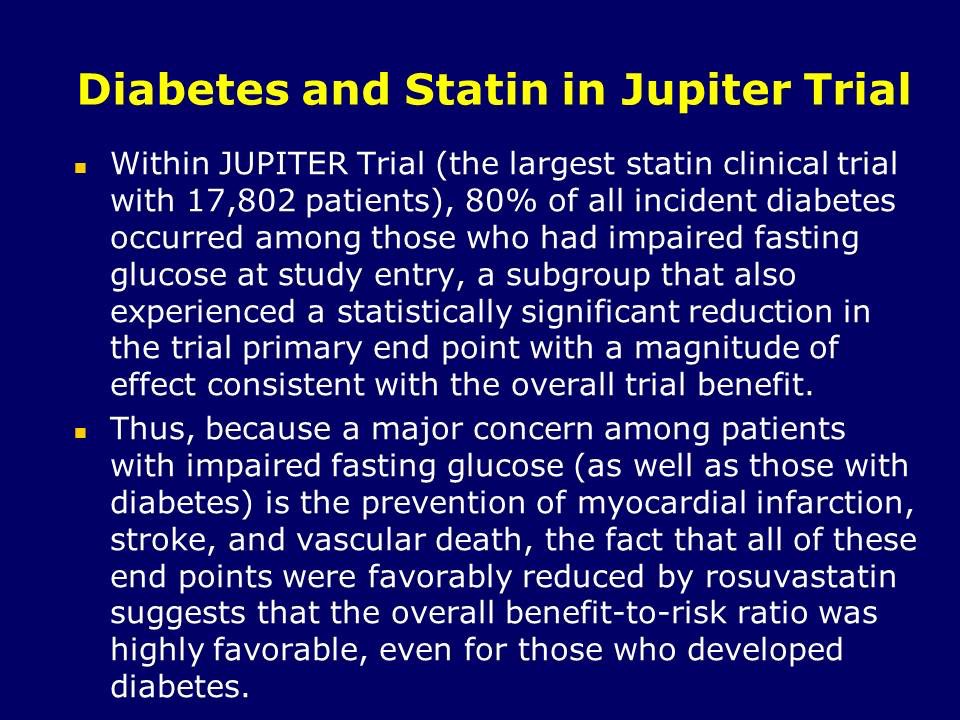 Diabetes and Statin3