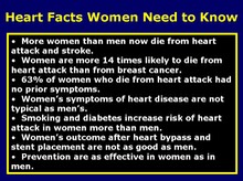 Heart Facts Women Need To Know
