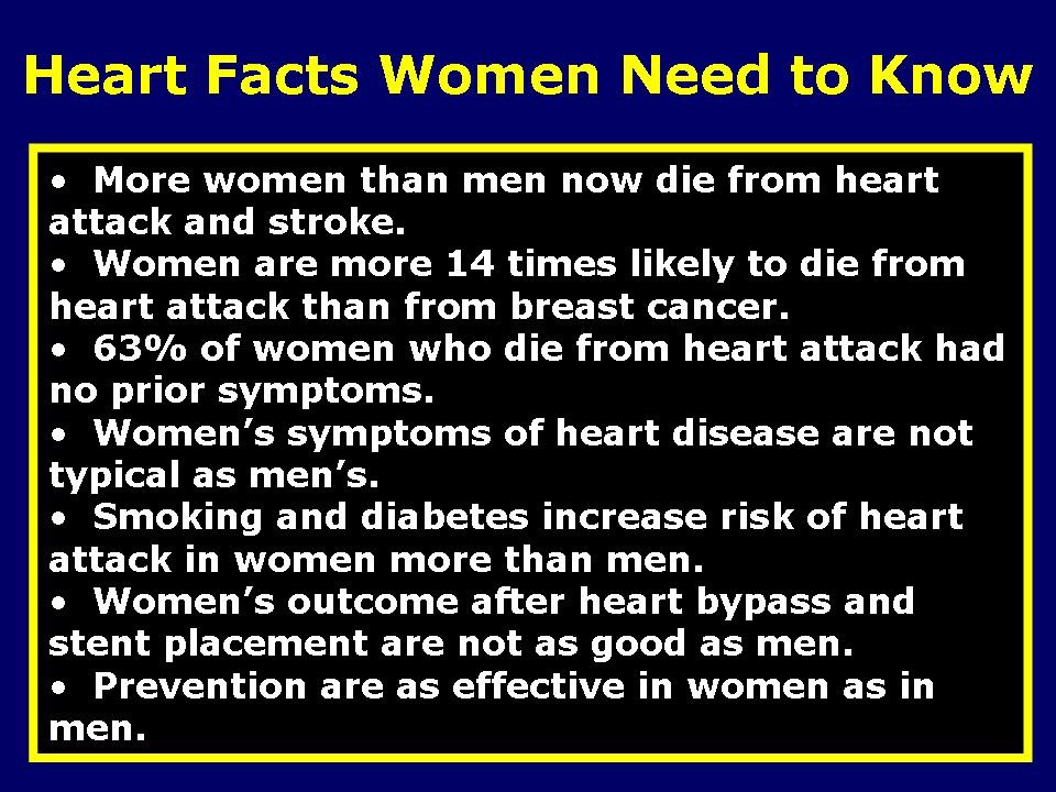 Heart Facts Women Need To Know