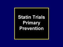 Statin Trials - Primary Prevention