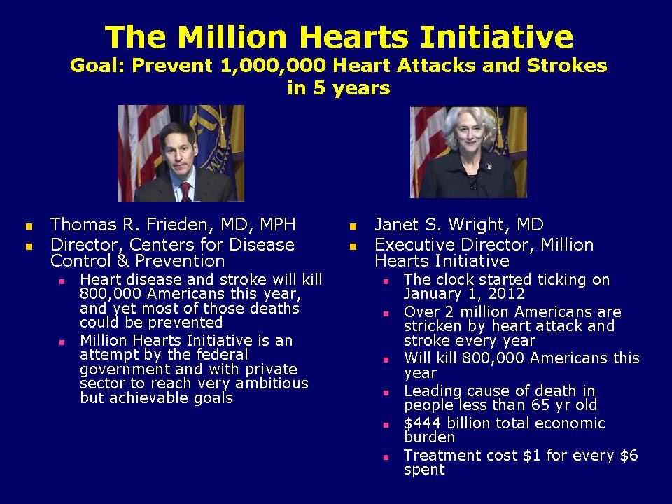 The Million Hearts Initiative Grand Round